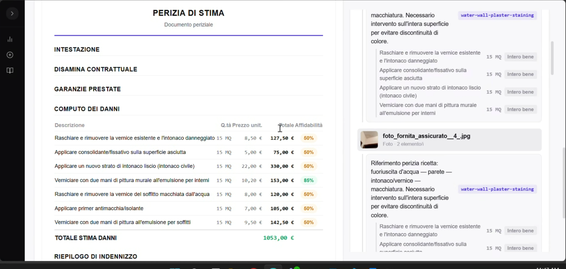 Perizia di stima